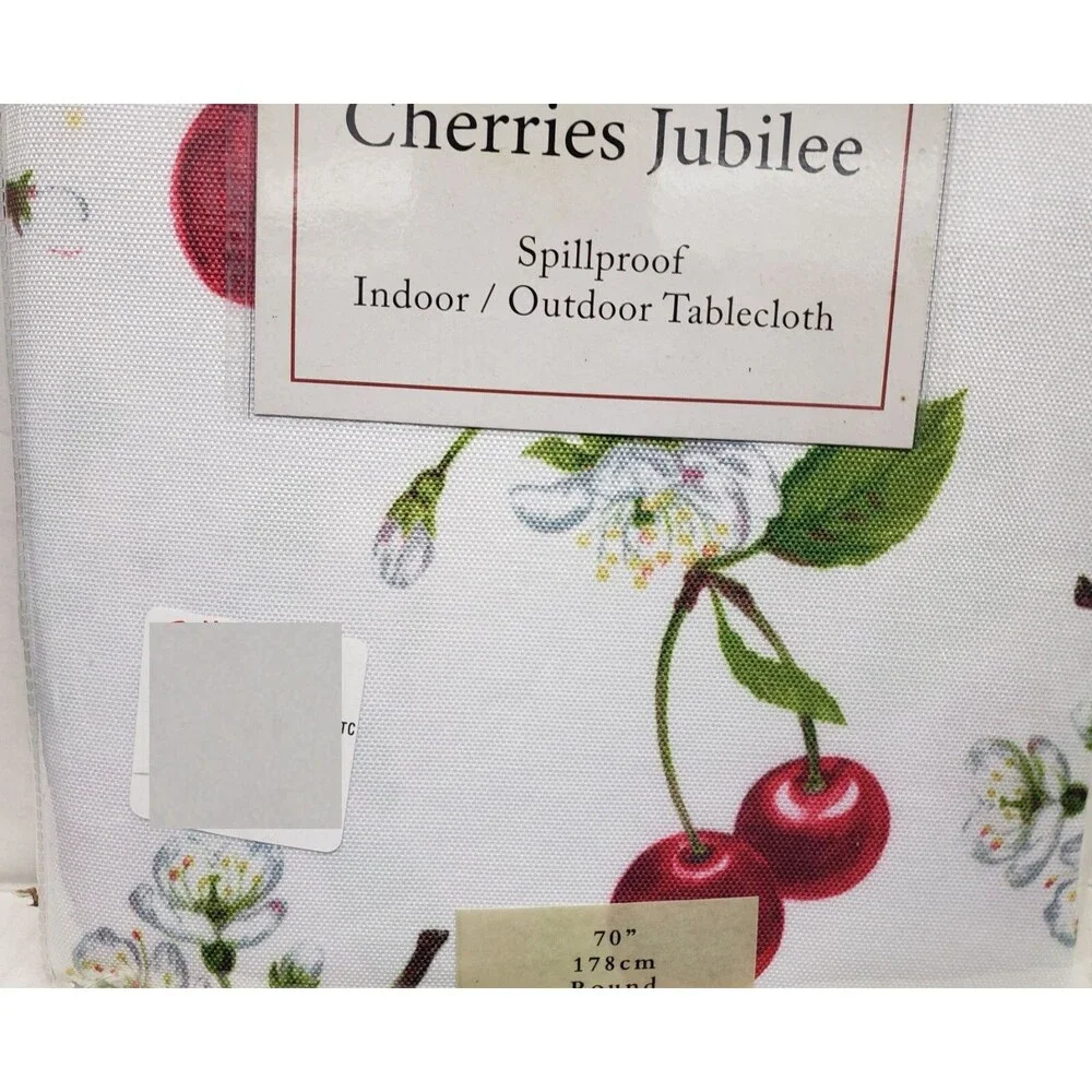 Printed Spillproof Tablecloth, 70